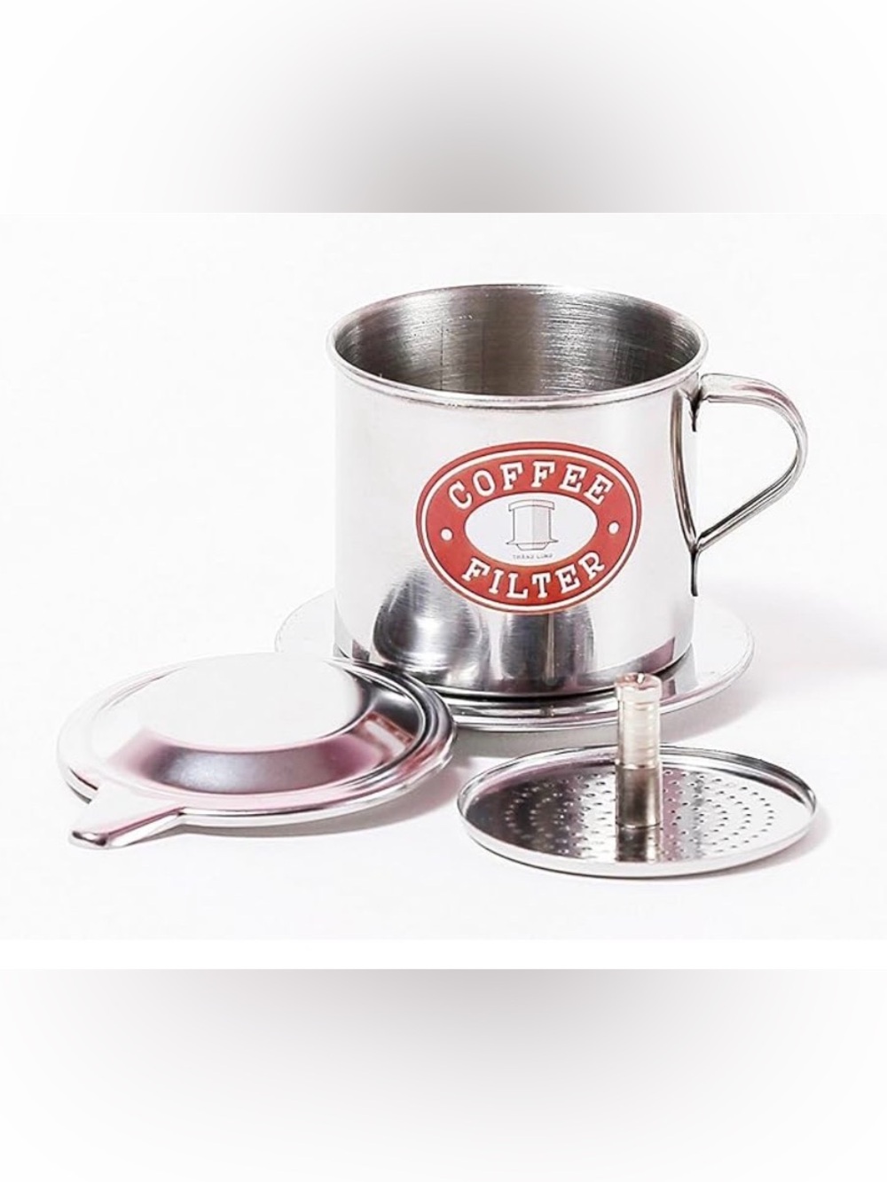 Screw Down Vietnamese Coffee Filter Set